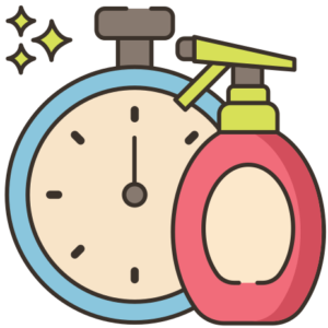 დალაგების სერვისები - საათობრივი დალაგება